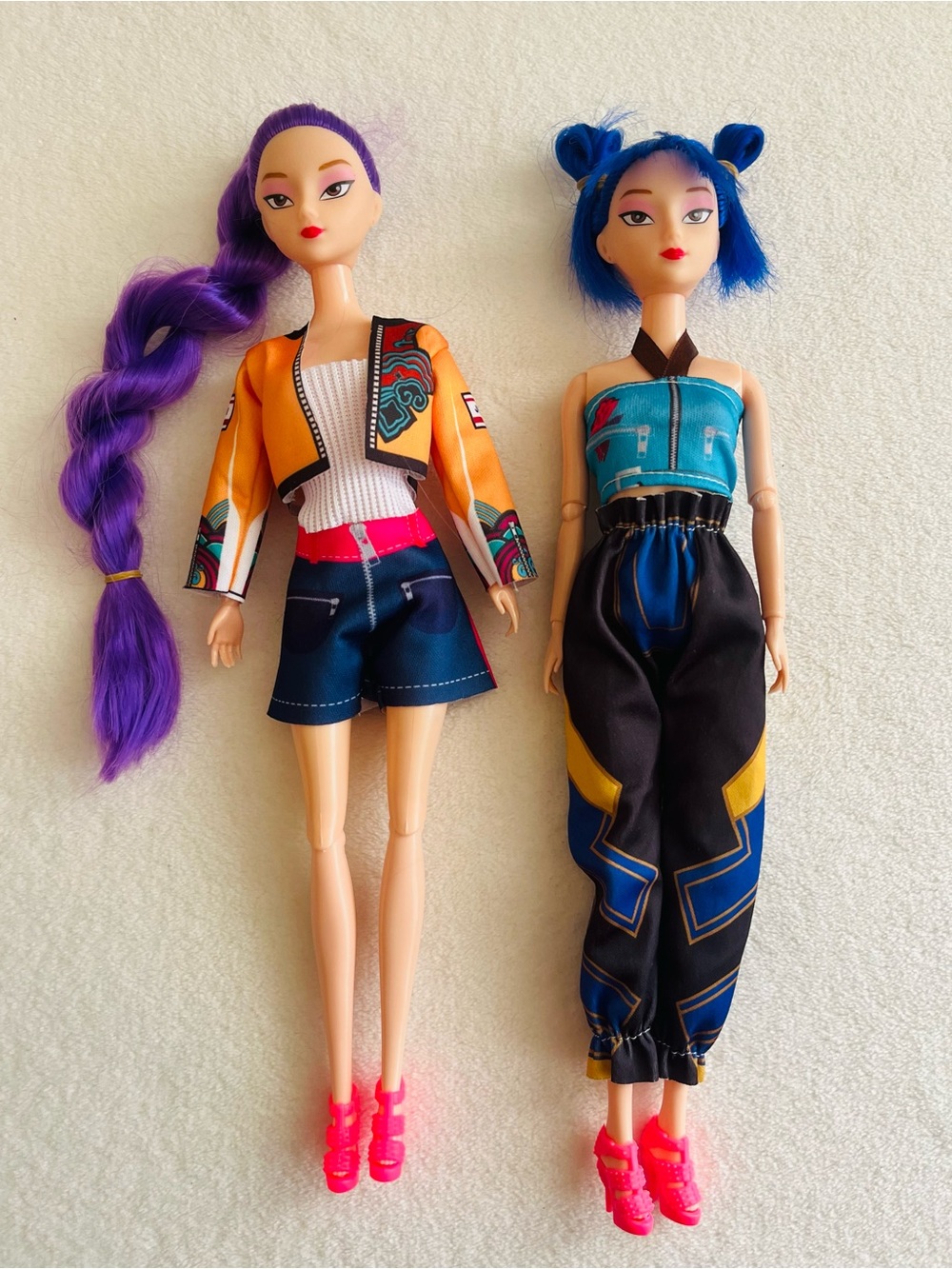 K-Pop Demon Hunters Dolls- Rumí & Zoey